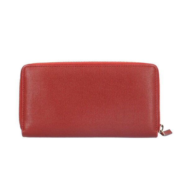 GUCCI Red Leather Wallet - Picture 2 of 8